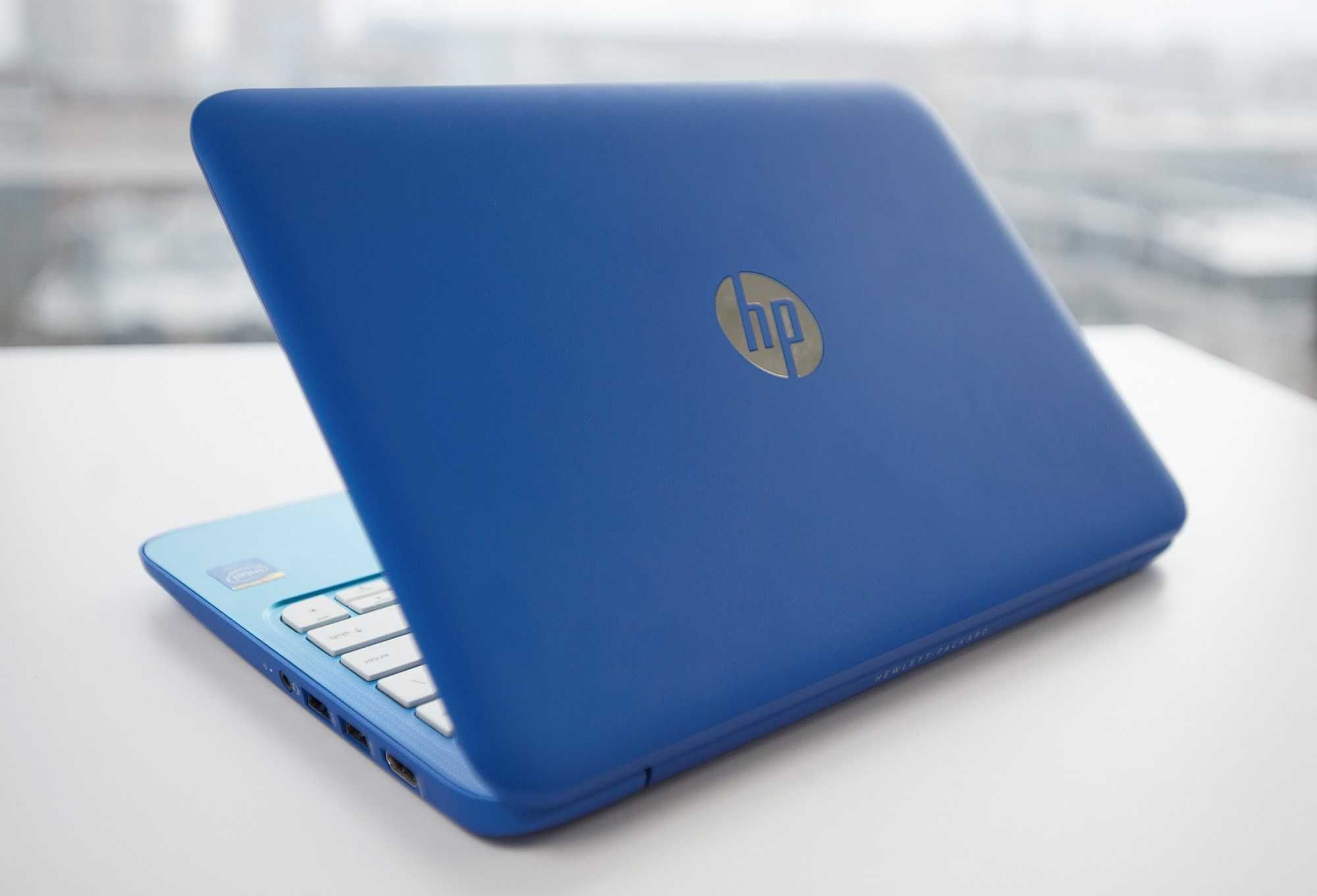 Ноутбук HP 11.6" Celeron N3050 в отл.сост. компактный синий