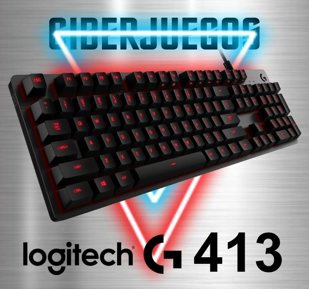 Русская Раскладка! Logitech G413 Механическая Клавиатура свитчи ROMER