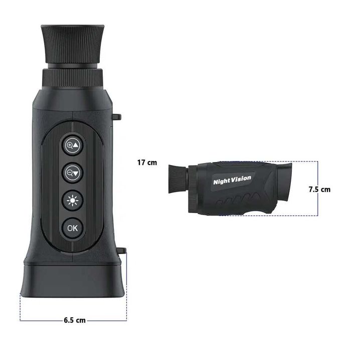 Camera Foto, Video, Monocular, Night Vision 8X, Ecran 2 In