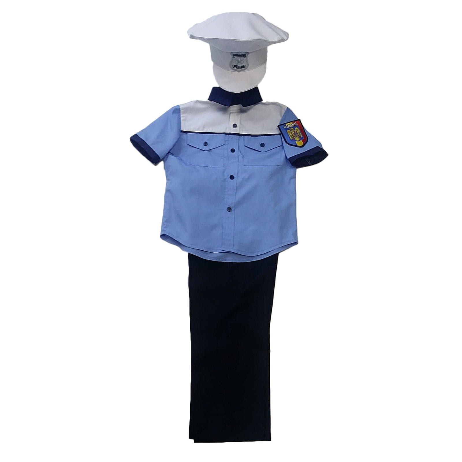 Costum polițist copii - mărimi 2-8 ani