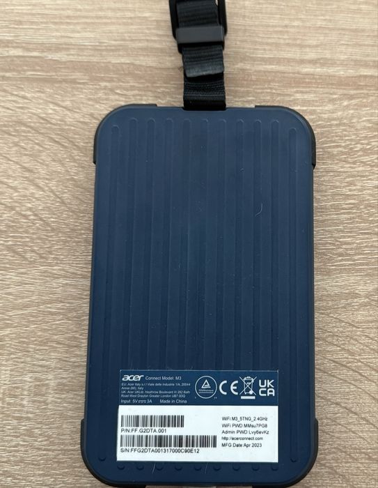 Router Wireless mobil Acer Enduro Connect M3 5G