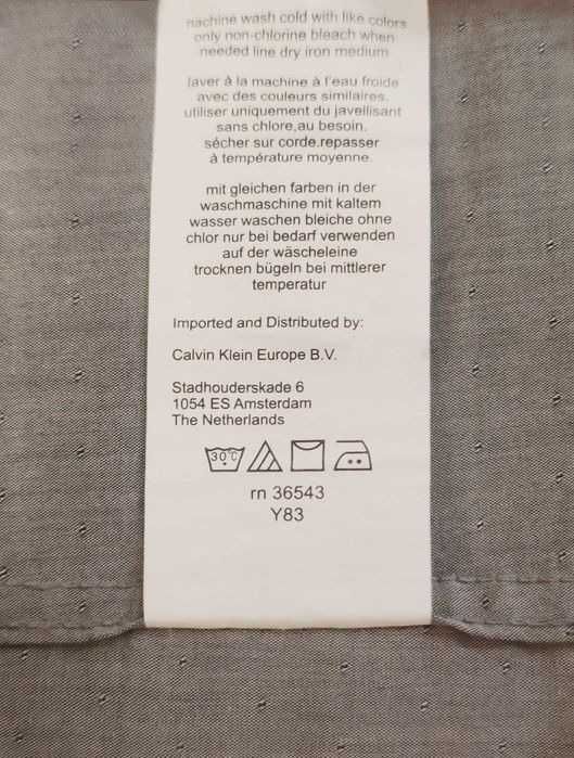 Camasa Calvin Klein - Slim Grey