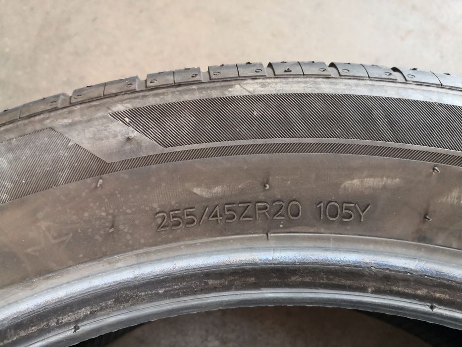 255 45 20 цола гуми hankook dot 22