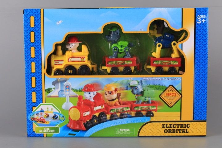 Влакче с Пес Патрул - голям комплект