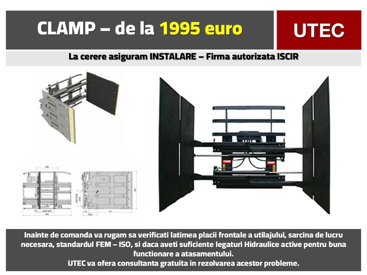 Atașamente Speciale Stivuitoare, Excavatoare, Buldozere și Tractoare