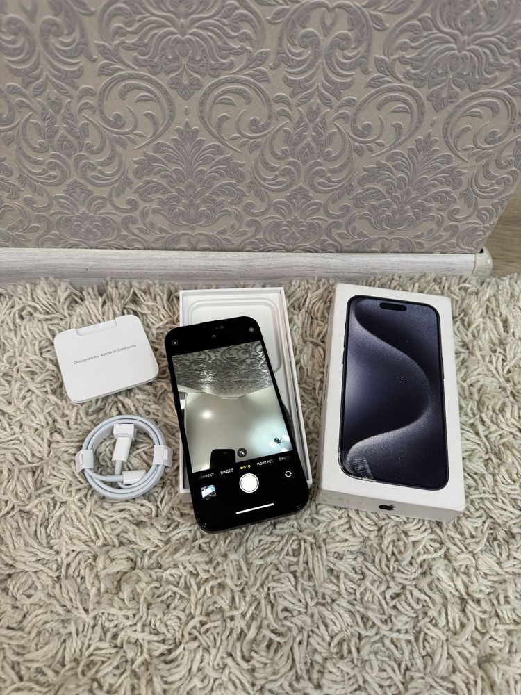 Айфон 15 Про 256 ГБ Iphone 15 Pro 88 % АКБ ВСЕ РАБОТАЕТ