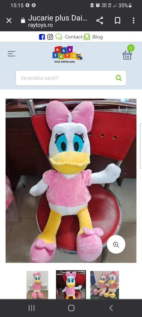 Mascota /rata /amimal /animalut de plus Daisy Duck