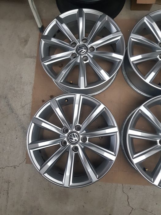 Jante 5x112 pe 17 vw tiguan, passat golf 5,6,7,8 etc