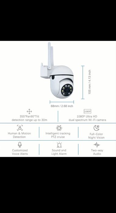 Camera supraveghere +card 64 GB