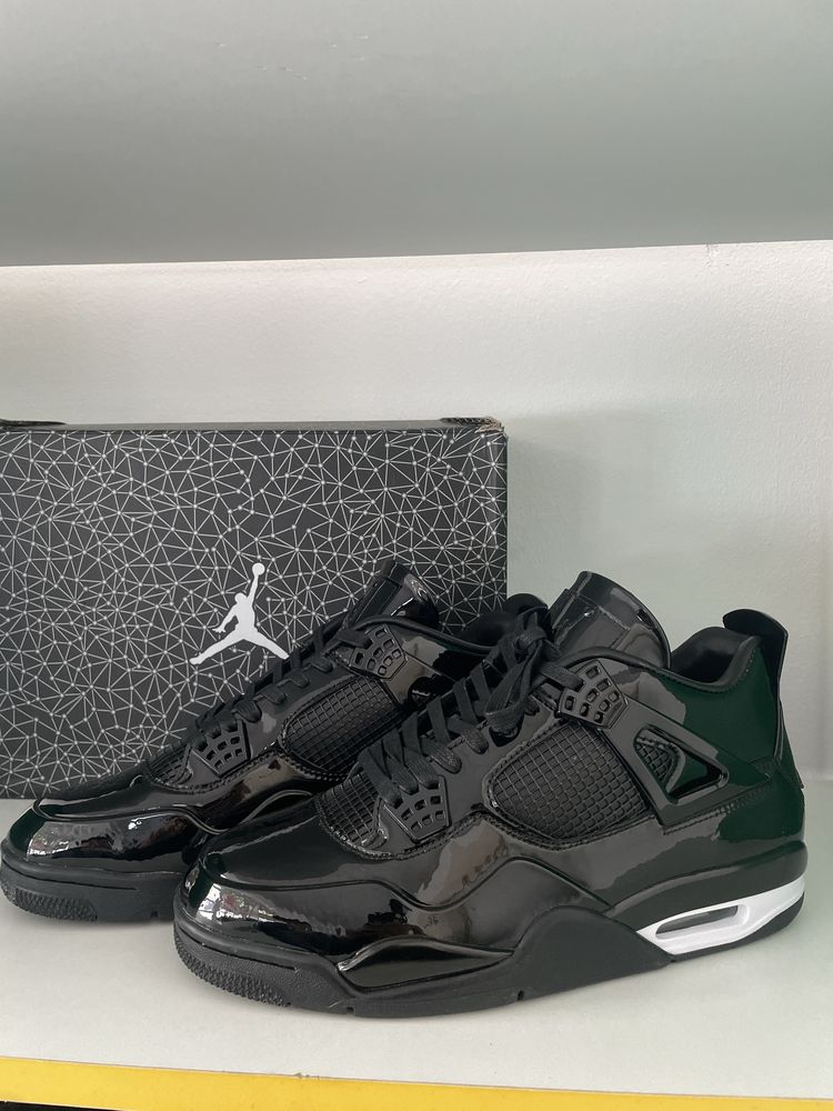 Vand jordan retro 4 black pantent