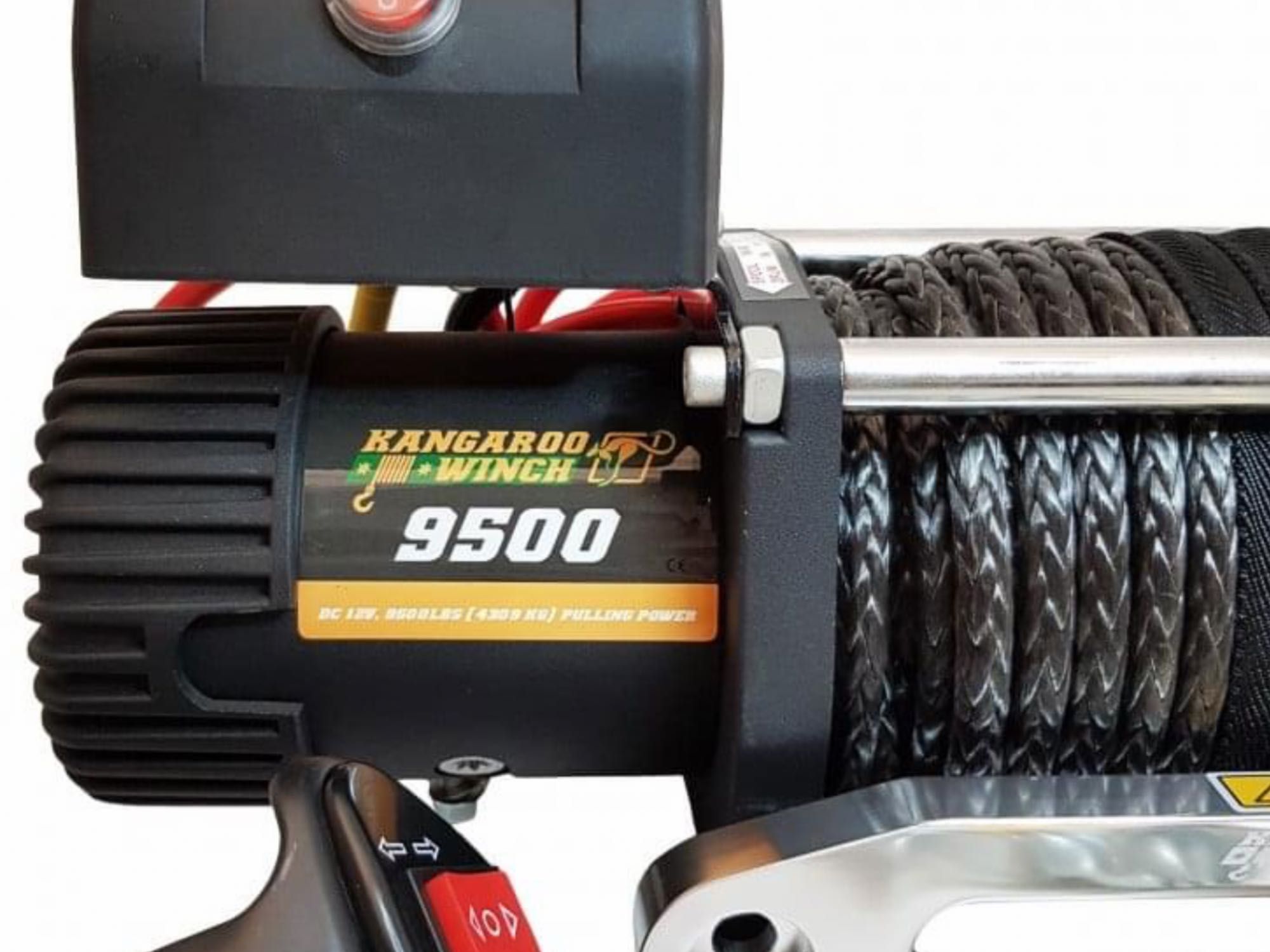 Troliu Kangaroo / PowerWinch K 9500 SR sintetic Speed-rapid Off Road