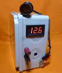 Baterie acumulator extern cu voltmetru 12V 7Ah garantie, portabil.