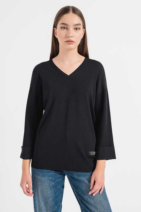 Черна блуза на Armani Exchange, размер S