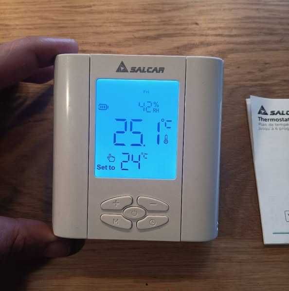 НОВ! Смарт термостат WiFi за газов котел и подово отопление