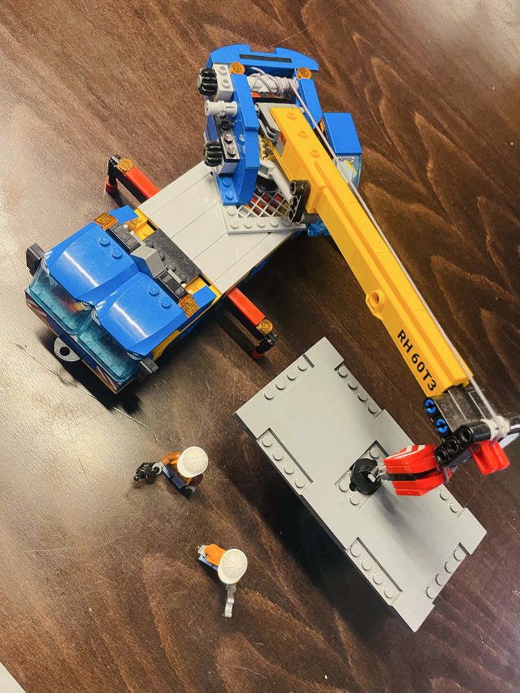 LEGO City - Мобилен кран 60324, 340 части
