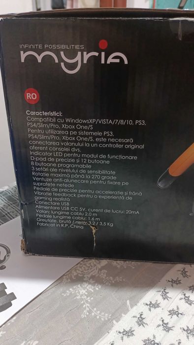 !URGENT!.     Volan gaming myria mg7400