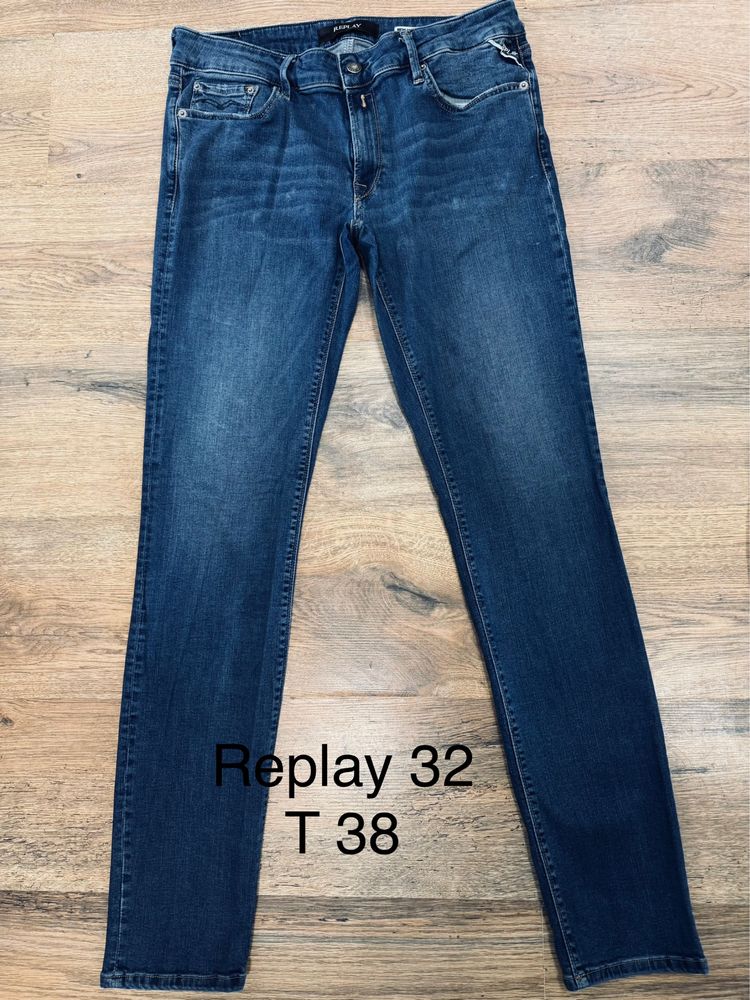Дънки Guess,Replay,Calvin Klein Jeans