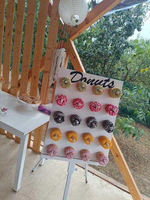 Panou de gogosi sau donuts wall