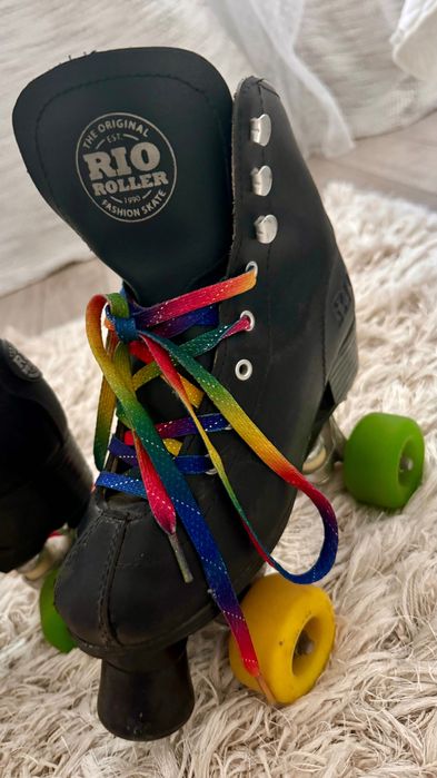 Role RIO ROLLER negre piele