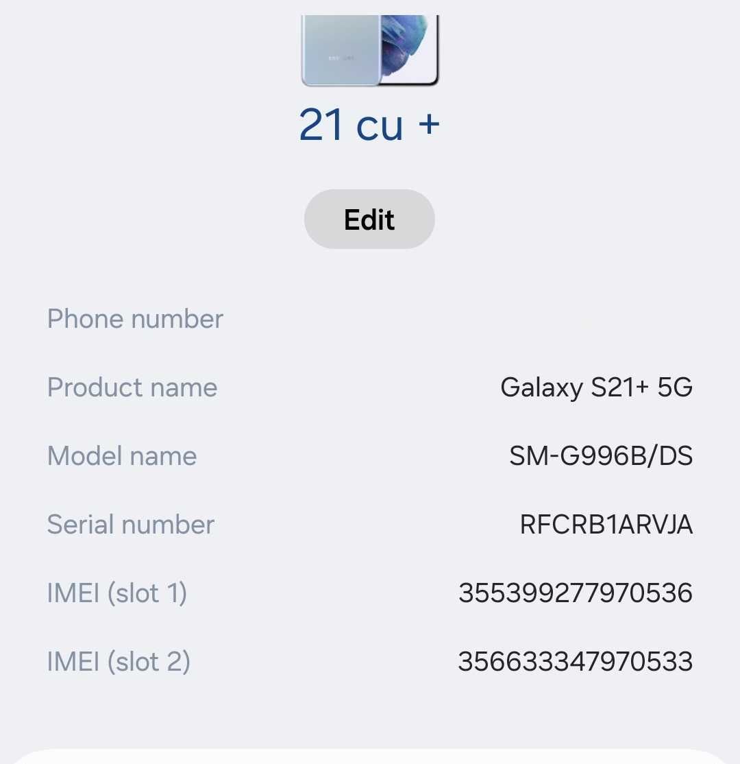 s21 plus 5G perfect android 14 256gb + incarcator 15W