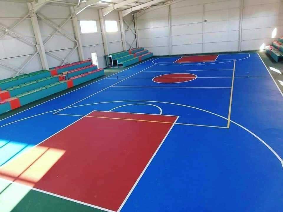 Строительство спортзалов. Спортзал куриш хизмати. Перечисление бор