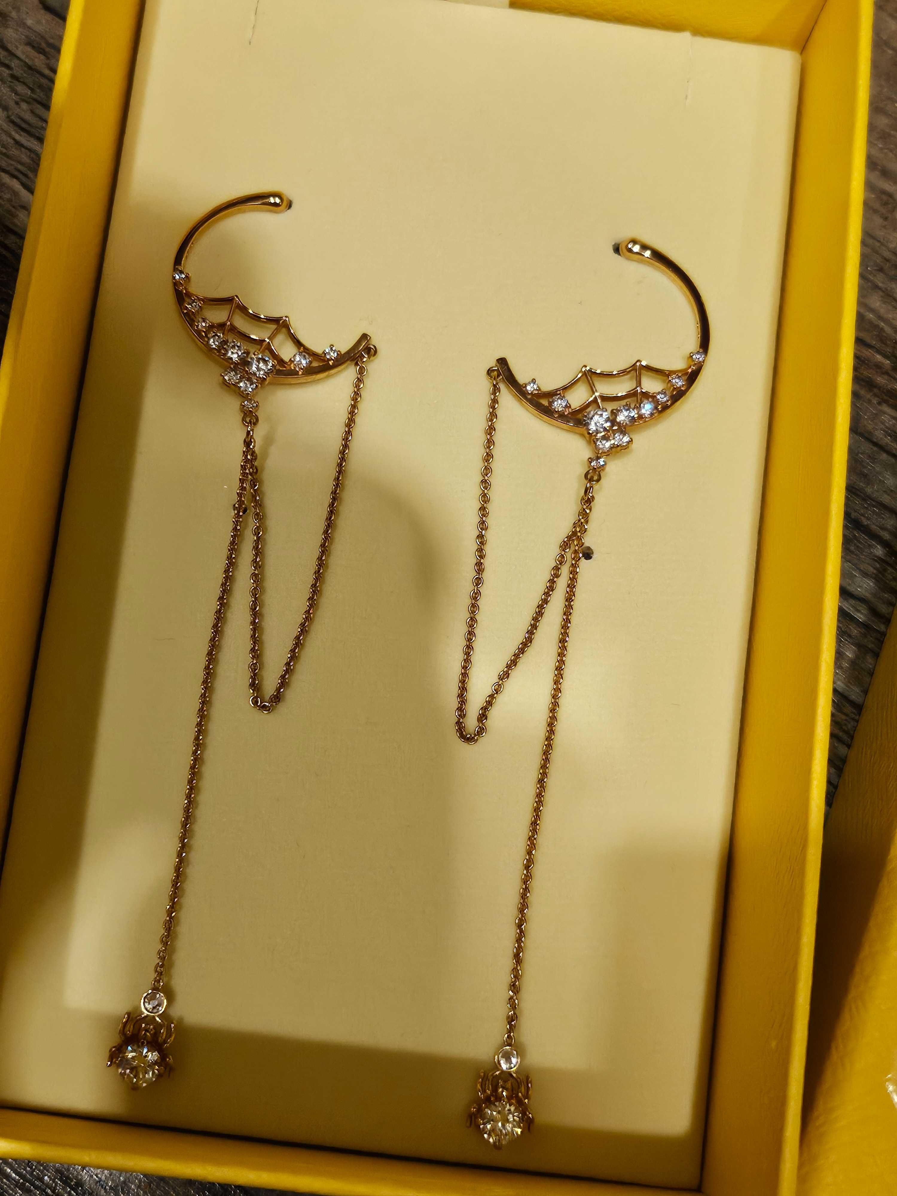 Swarovski оригинални дамски обеци