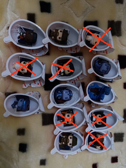 Обмениваю эти фигурки