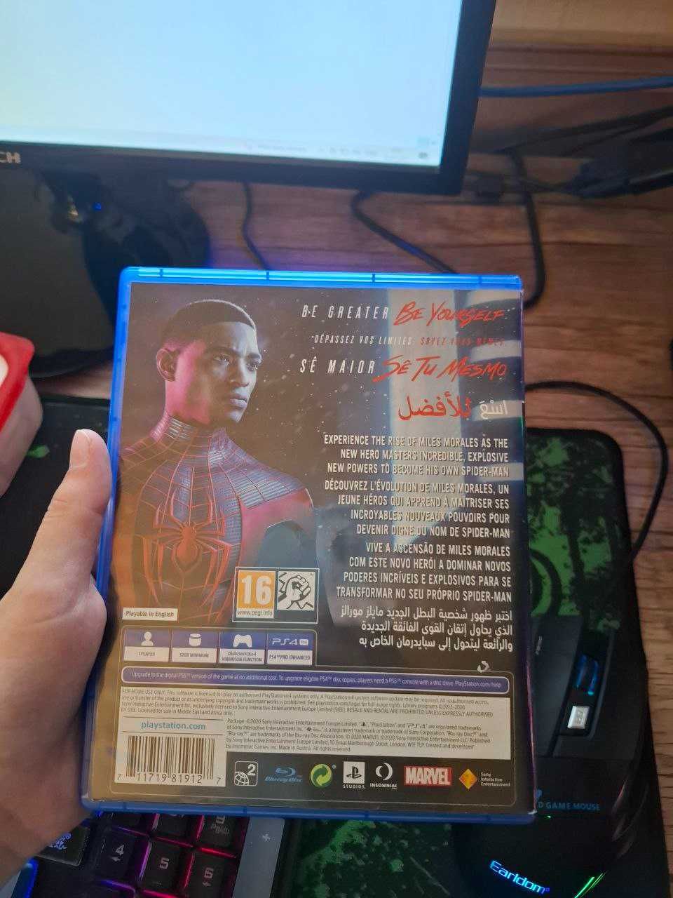 Spider man miles morales продам или обмен на psp срочно нужен psp