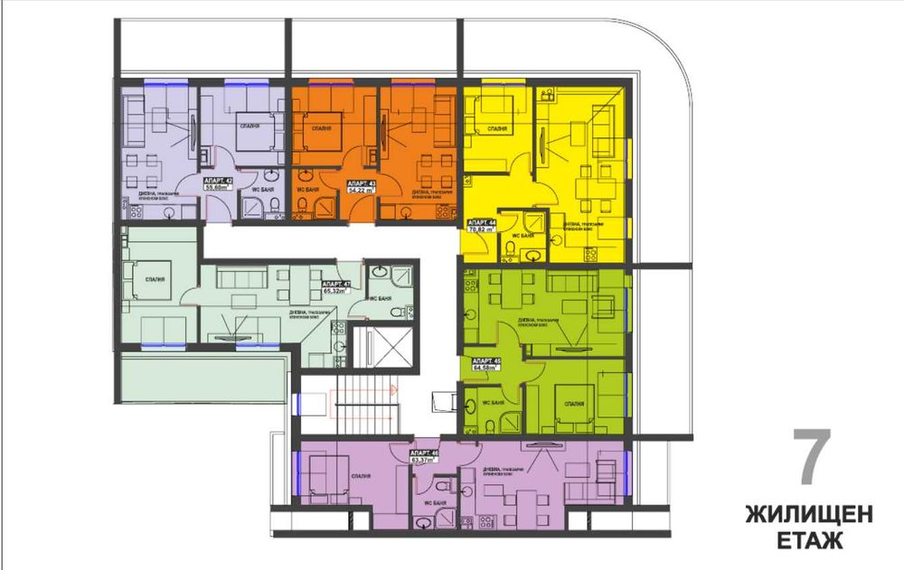 Продава се Двустаен апартамент в Бургас, Братя Миладинови - 54 кв.м за 1908 €/кв.м - Снимка #3
