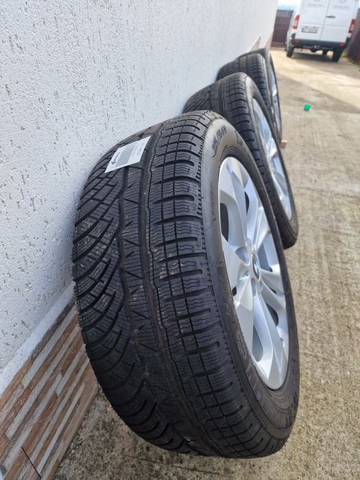 Jante 17 de iarna BMW X1,X2, f48, f39 anvelope Michelin, 5x112