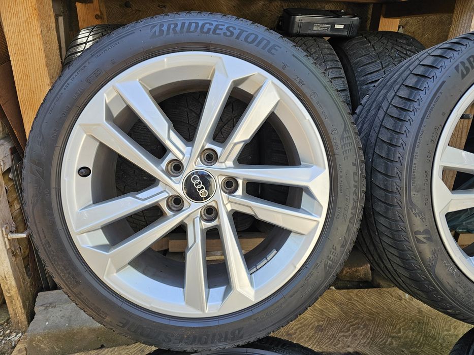 Jante aliaj 17" Audi/Volkswagen/Skoda cu anvelope vara 225/45/17