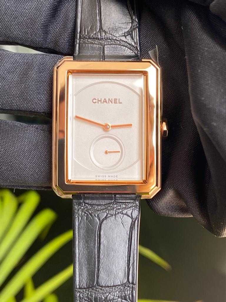 Ceas din aur 18k Chanel Boy-Friend H4315