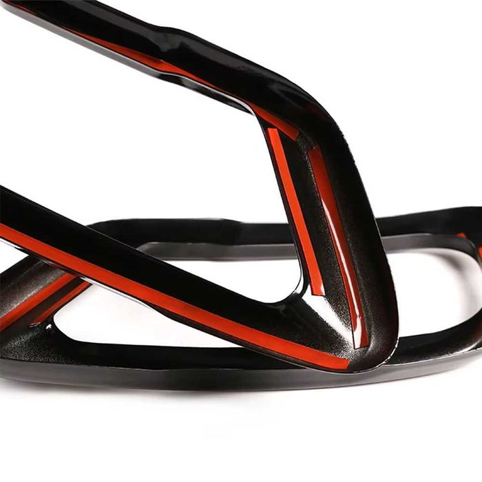 Ornament Metalic Toba Esapament Negru Glossy Bmw X5 X6 X7 G05 G06 G07