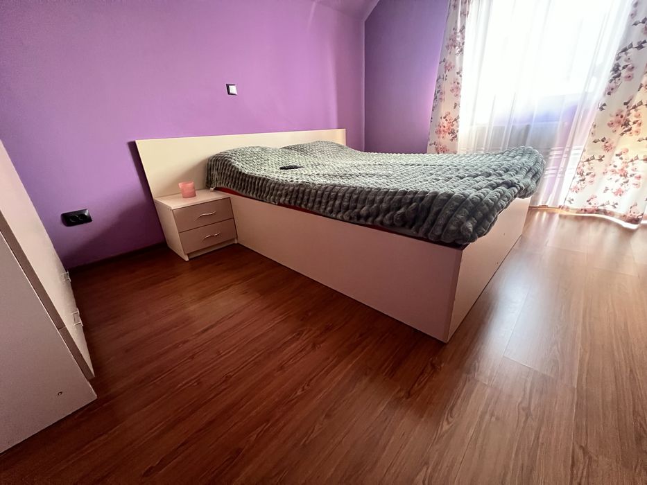 set mobilier dormitor | dulap | pat | noptiere | saltea