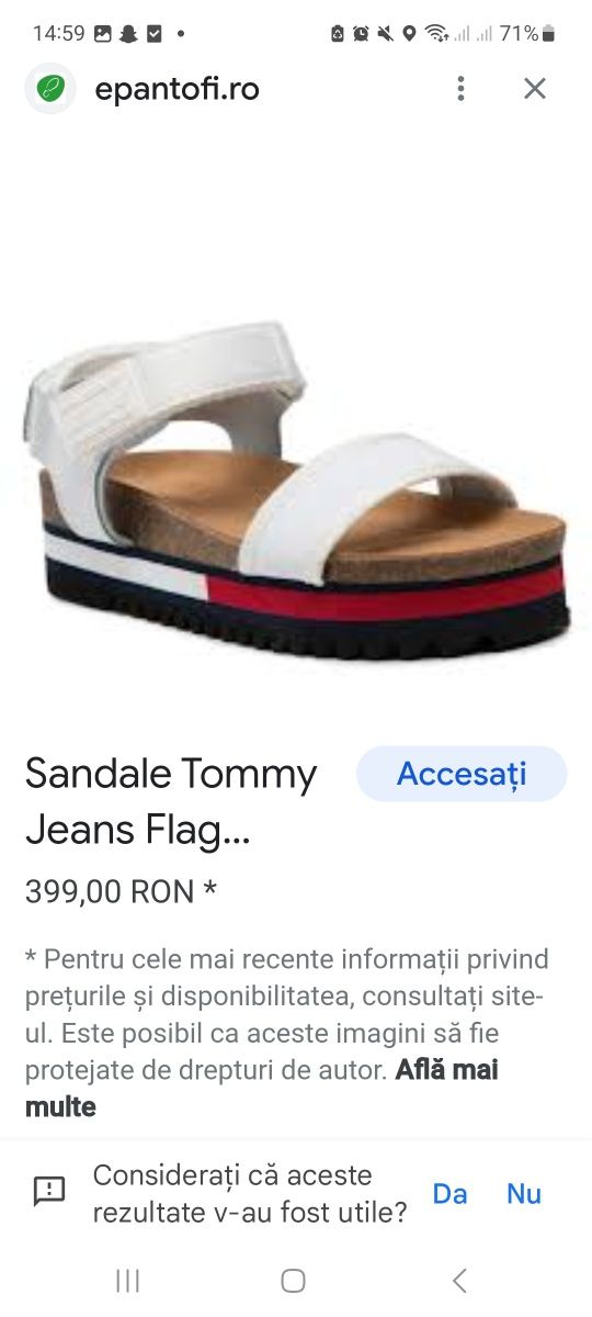 Sandale Tommy Hilfiger