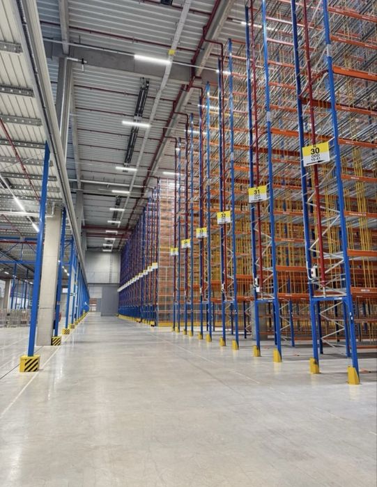 Rafturi metalice de euro paleti dexion