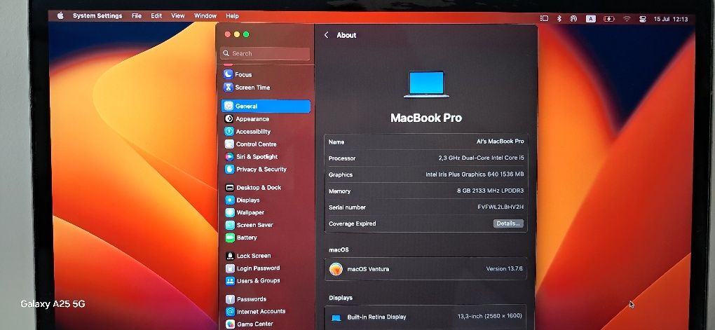 MacBook Pro A1708
