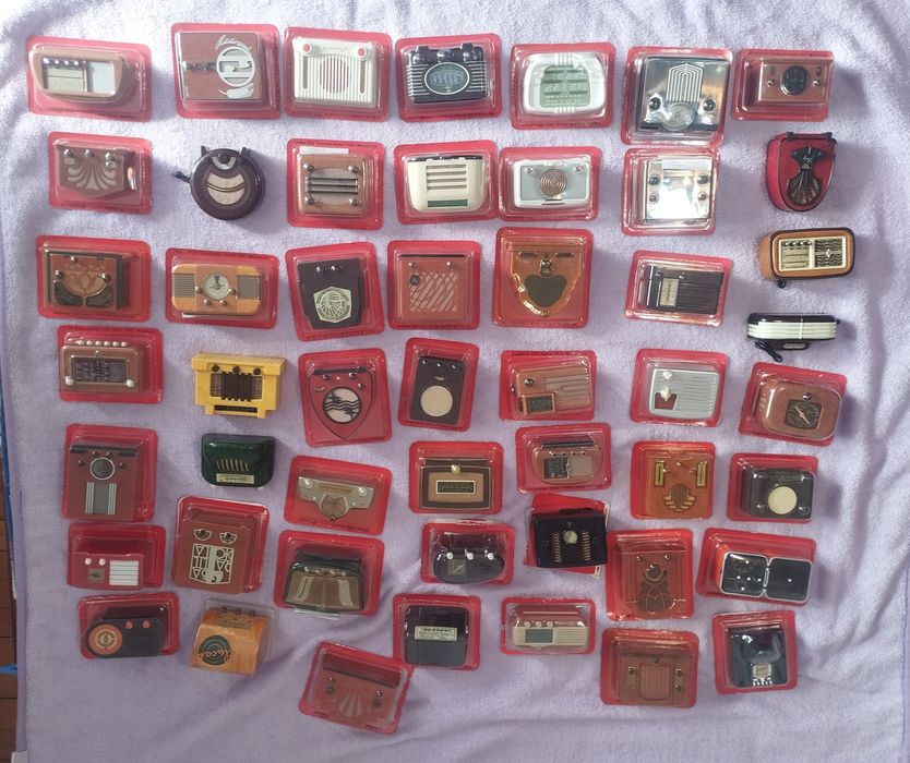 Colecție 50 radio miniatura