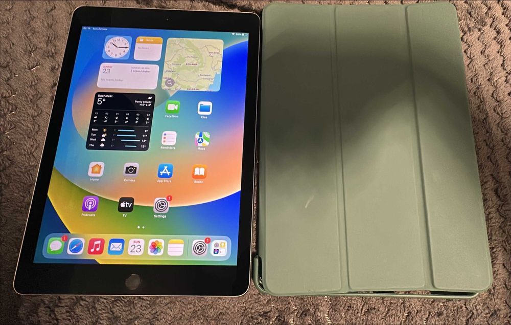 Tableta Apple iPad Pro (9.7-inch) (Model A1673) 32GB Space Gray + Husa