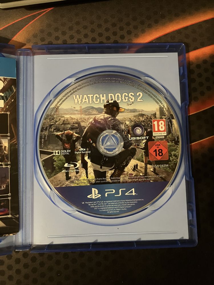 Диск Watch Dogs 2 за PlayStation 4