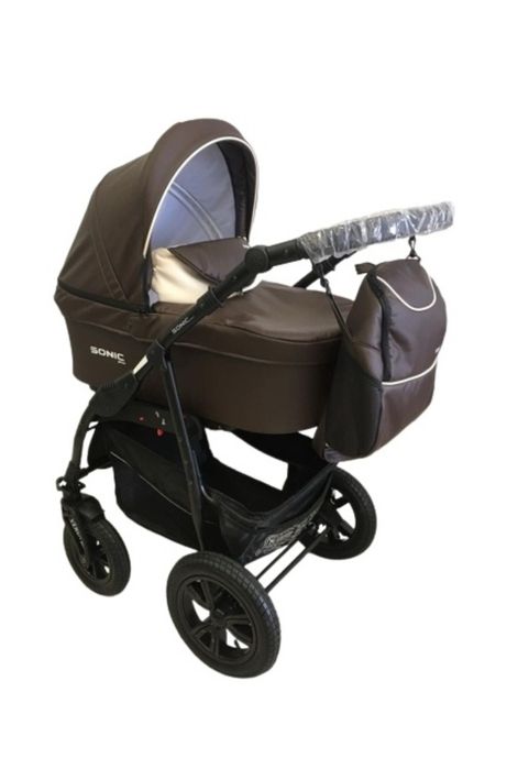 Срочно ! Коляска универсальная 3 в 1 Verdi Sonic Soft, коричневый