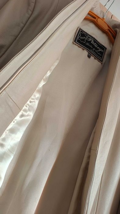 Haina lunga de dama din piele noua mărime L/XL