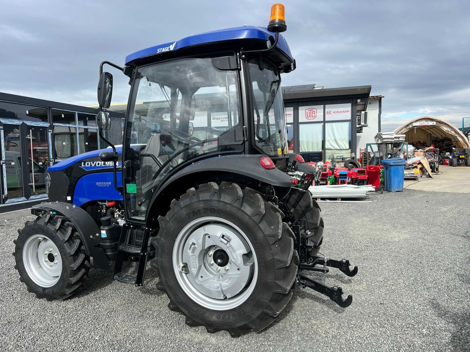Tractor marca Lovol 50CP cu cabina 4x4 inmatriculabil nou