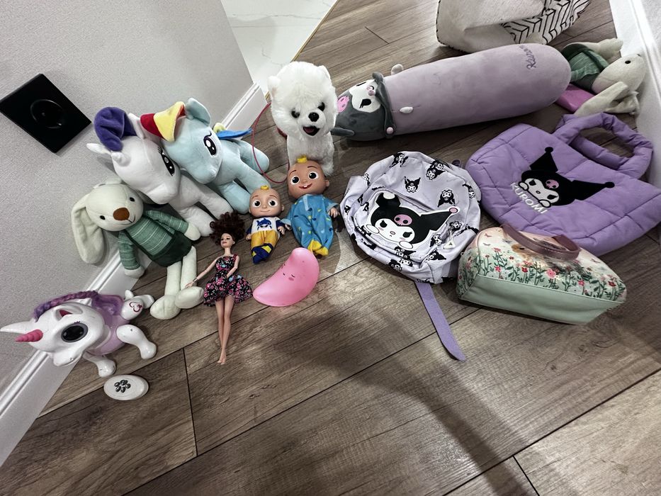 Игрушки рюкзаки сумочки для девочек