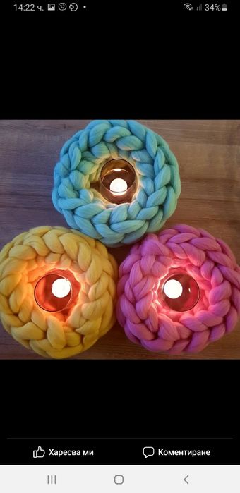 Шапка и шал от 100% мериносова вълна