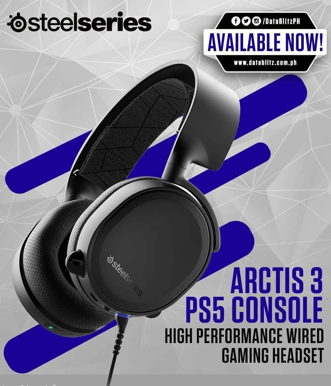 Топ! Steelseries ARCTIS 3 PS5 Console Игровые Наушники/Гарнитура