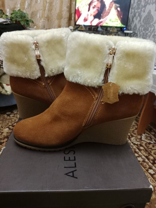 Полусапоги женские зимние