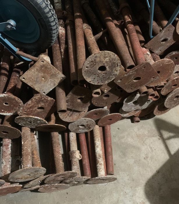 Picioare reglabile pentru schelă model italian 3,8 cm