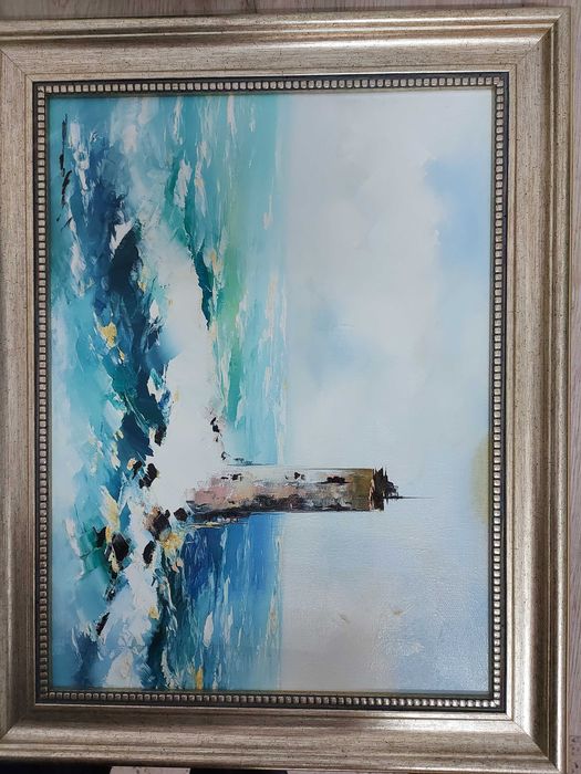 8 Tablouri inramate,picturi ulei de Sebastian Constantin/Livrare pers.