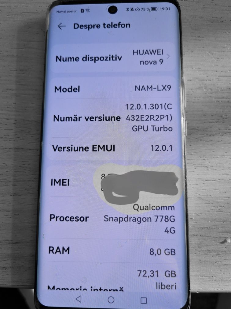 Telefon Huawei nova 9